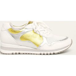 Marco Tozzi - Buty. Białe buty sportowe damskie Marco Tozzi, z gumy. W wyprzedaży za 119,90 zł.