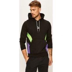 Puma - Bluza. Czarne bluzy męskie Puma, s, z aplikacjami, z elastanu, z kapturem, bez rękawów, z kapturem. Za 289,90 zł.