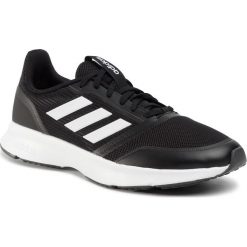 Buty adidas - Nova Flow EH1366 Cblack/Ftwwht/Gresix. Czarne buty sportowe męskie Adidas, z tworzywa sztucznego, bez zapięcia, do biegania. Za 229,00 zł.