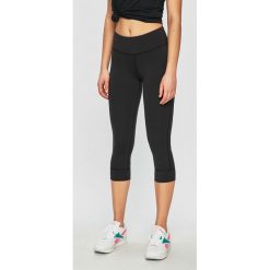 Reebok - Legginsy. Czarne spodnie damskie Reebok, s, z elastanu. Za 179,90 zł.