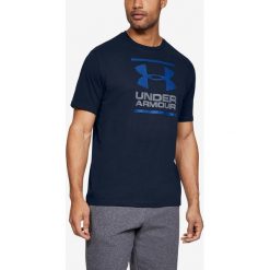 Under Armour Foundation Koszulka Niebieski. Niebieskie podkoszulki męskie Under Armour, xxl, bez wzorów, z bawełny, z krótkim rękawem. Za 128,95 zł.