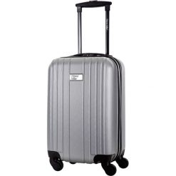Walizki: Walizka w kolorze srebrnym – 32 l