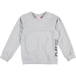 Bluza "Siam 502" w kolorze szarym. Szare bluzy niemowlęce LEGO Wear, z nadrukiem, bez rękawów, bez kaptura. W wyprzedaży za 72,95 zł.