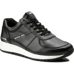 Sneakersy MICHAEL MICHAEL KORS - Allie Trainer 43R5ALFP3L Black. Czarne półbuty damskie MICHAEL Michael Kors, ze skóry ekologicznej. Za 689,00 zł.