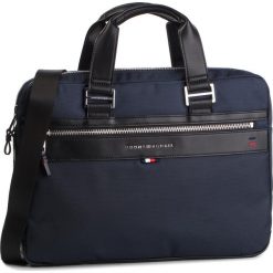 Torba na laptopa TOMMY HILFIGER - Elevated Workbag AM0AM04416 413. Niebieskie torby męskie skórzane TOMMY HILFIGER, bez wzorów, ze skóry ekologicznej, młodzieżowe. Za 749,00 zł.