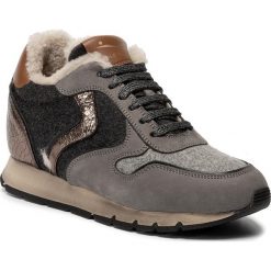Sneakersy VOILE BLANCHE - Julia Slam Fur 0012014237.01.1B77 Grigio/Antracite/Bronzo. Szare półbuty damskie Voile Blanche, ze skóry. W wyprzedaży za 839,00 zł.