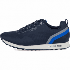 U.S. POLO ASSN. tenisówki męskie Luis 42 ciemnoniebieski. Niebieskie trampki męskie U.S. Polo Assn., w paski, z nylonu, z paskami. W wyprzedaży za 219,00 zł.