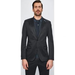 S.Oliver Black Label - Marynarka. Szare garnitury męskie s.Oliver BLACK LABEL, s, bez wzorów, z elastanu, eleganckie. Za 679,90 zł.