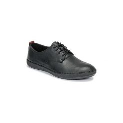 Derby Clarks KOMUTER WALK. Czarne półbuty męskie Clarks, bez wzorów, bez zapięcia. Za 479,00 zł.