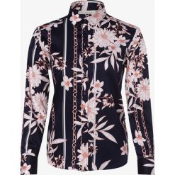 Eterna Comfort Fit - Bluzka damska – łatwa w prasowaniu, niebieski. Niebieskie bluzki damskie Eterna Comfort Fit, bez wzorów, bez kołnierzyka, bez rękawów. Za 349,95 zł.
