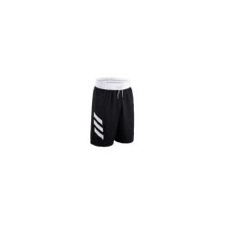 Spodenki Do Koszykówki. Czarne spodenki sportowe męskie Adidas, m, bez wzorów, sportowe, do koszykówki. Za 129,99 zł.