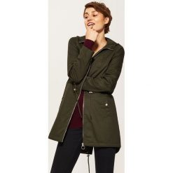 Parka - Khaki. Brązowe parki damskie House, s, bez wzorów, bez kaptura. Za 139,99 zł.