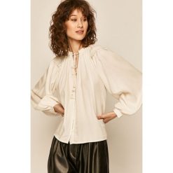 Medicine - Koszula Night Fever. Białe bluzki damskie MEDICINE, s, bez wzorów, z wiskozy, eleganckie, bez kołnierzyka, z długim rękawem. Za 119,90 zł.
