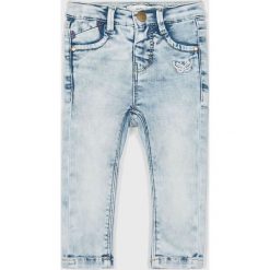 Name it - Jeansy dziecięce 80-110 cm. Niebieskie jeansy dziewczęce marki Name it, m, bez wzorów, z elastanu. Za 119,90 zł.
