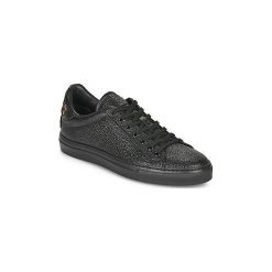 Buty Roberto Cavalli 8309. Czarne trampki męskie Roberto Cavalli, bez wzorów, bez zapięcia. Za 1209,00 zł.