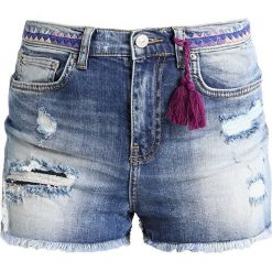 LTB LAYLA Szorty jeansowe mapelia wash. Niebieskie spodenki chłopięce marki LTB, z elastanu. Za 149,00 zł.