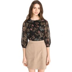 Vero Moda Julie Bluzka Czarny. Czarne bluzki damskie l, w kwiaty, z poliesteru. Za 131,95 zł.