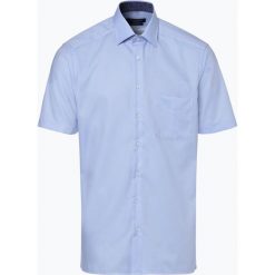 Andrew James - Koszula męska niewymagająca prasowania, niebieski. Niebieskie koszule męskie na spinki Andrew James, m. Za 129,95 zł.