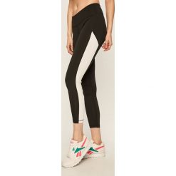 Reebok - Legginsy. Czarne spodnie damskie Reebok, s, z elastanu. Za 159,90 zł.