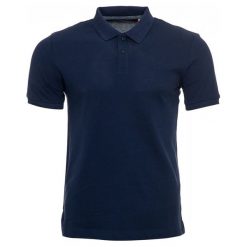 S.Oliver Koszulka Męska Polo M Ciemnoniebieska. Niebieskie koszulki męskie S.Oliver, s, bez wzorów, z bawełny, bez rękawów. Za 79,00 zł.