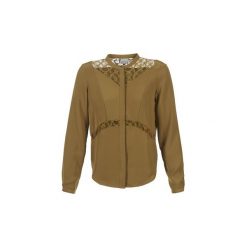 Koszule Vero Moda LAURA. Pomarańczowe koszule damskie Vero Moda, s, bez wzorów, bez kołnierzyka, bez rękawów. W wyprzedaży za 125,30 zł.