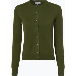 Marie Lund - Kardigan damski z czystego kaszmiru, zielony. Zielone kardigany damskie Marie Lund, m, bez wzorów, z kaszmiru, bez rękawów, bez kaptura. Za 589,95 zł.