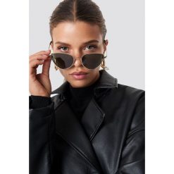 NA-KD Accessories Okulary przeciwsłoneczne Cat Eye - Green. Zielone okulary przeciwsłoneczne damskie aviatory NA-KD Accessories. Za 60,95 zł.
