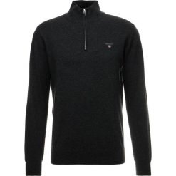 GANT ZIP Sweter dark charcoal melange. Szare bez kategorii GANT, xl, z bawełny. Za 549,00 zł.