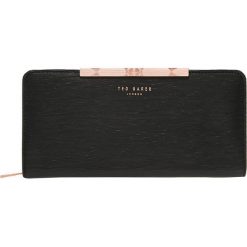 Portfele damskie: Ted Baker YASMINE MINI BARK ZIP MATINEE Portfel black