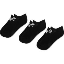 Zestaw 3 par niskich skarpet damskich VANS - Classic Kick VN000XNRBLK Black. Czarne skarpetki damskie marki Vans, bez wzorów, z bawełny. Za 39,00 zł.