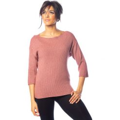 Sweter "Beryl" w kolorze jasnoróżowym. Różowe swetry damskie So Cachemire, s, bez wzorów, z kaszmiru, bez rękawów, bez kaptura. W wyprzedaży za 159,95 zł.