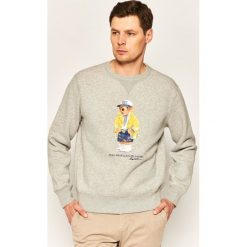 Bluza Polo Ralph Lauren Classics 710792903002. Szare bluzy męskie Polo Ralph Lauren, m, bez wzorów, z bawełny, polo, bez rękawów, bez kaptura. W wyprzedaży za 579,00 zł.