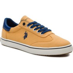 Tenisówki U.S. POLO ASSN. - Ted1 MARCS4102S9/C1 Yel. Żółte półbuty męskie U.S. Polo Assn., bez wzorów, z gumy, bez zapięcia. W wyprzedaży za 179,00 zł.