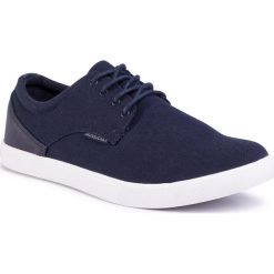Tenisówki JACK&JONES - Jfwnimbus 12165180 Navy Blazer. Niebieskie półbuty męskie Jack&Jones, na co dzień, bez wzorów, z gumy, bez zapięcia. Za 149,00 zł.