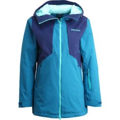 Marmot WOMEN POWDERLINE Kurtka narciarska late night/arctic navy. Niebieskie kurtki damskie marki Marmot, na lato, xl, z materiału. W wyprzedaży za 954,85 zł.
