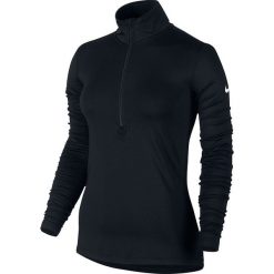 Nike Bluza damska Pro Warm Top LS HZ czarna r. S (803145 010). Czarne bluzy sportowe damskie marki Nike, s. Za 165,67 zł.
