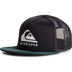 Czapka z daszkiem QUIKSILVER - AQYHA04333 Kva0. Czarne czapki męskie marki Quiksilver, bez wzorów, z poliesteru. Za 89,00 zł.