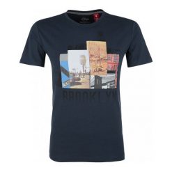 T-shirty męskie: S.Oliver T-Shirt Męski M Ciemnoniebieski