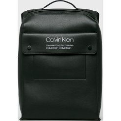 Calvin Klein - Plecak. Czarne plecaki męskie Calvin Klein, bez wzorów, ze skóry ekologicznej. Za 799,90 zł.