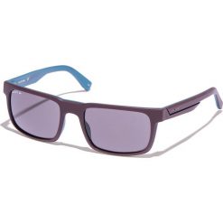 Okulary męskie w kolorze brązowo-czarnym. Brązowe okulary przeciwsłoneczne męskie marki Lacoste Sunglasses, z tworzywa sztucznego. W wyprzedaży za 181,95 zł.