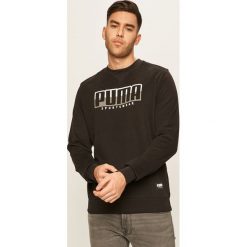Puma - Bluza. Czarne bluzy męskie Puma, s, z aplikacjami, z bawełny, z okrągłym kołnierzem, bez rękawów, bez kaptura. Za 249,90 zł.