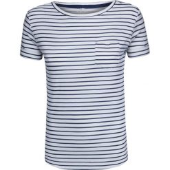 T-shirt HELLY HANSEN W NAIAD Biały|Print. Białe t-shirty damskie marki Helly Hansen, w paski, z dzianiny, bez kołnierzyka. W wyprzedaży za 144,00 zł.