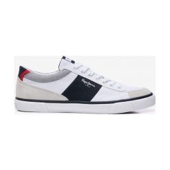 Pepe Jeans Kenton Sport Tenisówki Biały. Białe buty sportowe męskie Pepe Jeans, z jeansu, bez zapięcia, tenisowe. Za 285,95 zł.