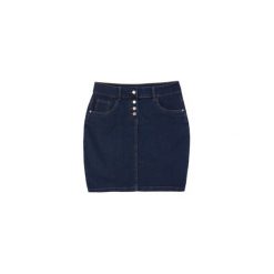 Spódnica damska jeansowa. Niebieskie spódniczki damskie TXM, bez wzorów, z jeansu. Za 34,99 zł.