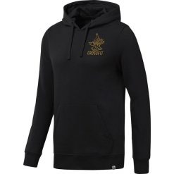 CF IWC ANVIL PULLOV BLACK. Czarne bluzy męskie Reebok, na jesień, m, bez wzorów, z bawełny, sportowe, bez kołnierzyka, bez rękawów, bez kaptura. Za 99,99 zł.