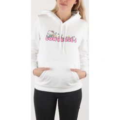 Converse Hello Kitty Bluza Biały. Białe bluzy damskie Converse, s, z nadrukiem, z bawełny, bez rękawów, bez kaptura. Za 292,95 zł.