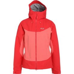 Jack Wolfskin NORTH RIDGE WOMEN Kurtka przeciwdeszczowa flamingo. Czerwone kurtki sportowe damskie Jack Wolfskin, xl, z poliesteru. W wyprzedaży za 503,20 zł.