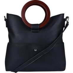 Lecharme Damska torebka 10008724 Black. Czarne torebki klasyczne damskie Lecharme, bez wzorów, bez dodatków. W wyprzedaży za 134,00 zł.