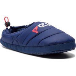 Kapcie PEPE JEANS - Sku Man PMS20001 Navy 595. Niebieskie klapki męskie Pepe Jeans, z jeansu, bez zapięcia. Za 129,00 zł.
