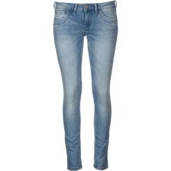 Pepe Jeans jeansy damskie Ripple 31/30 niebieski. Niebieskie jeansy damskie Pepe Jeans, z jeansu. W wyprzedaży za 317,00 zł.